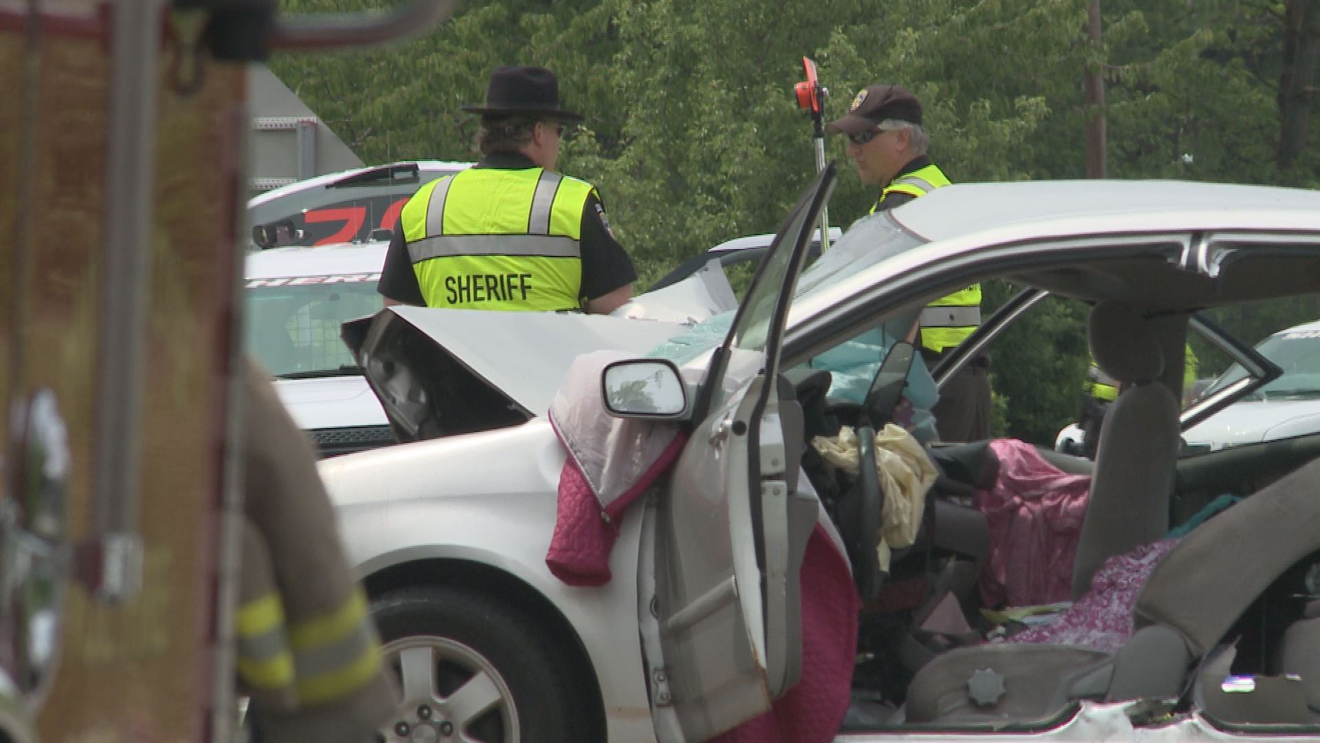 Two hurt in Alden accident